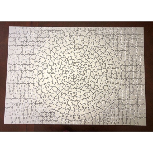 RAVENSBURGER Jigsaw Puzzle KRYPT Silver Ultimate Challenge 654 Pieces COMPLETE - Picture 1 of 8
